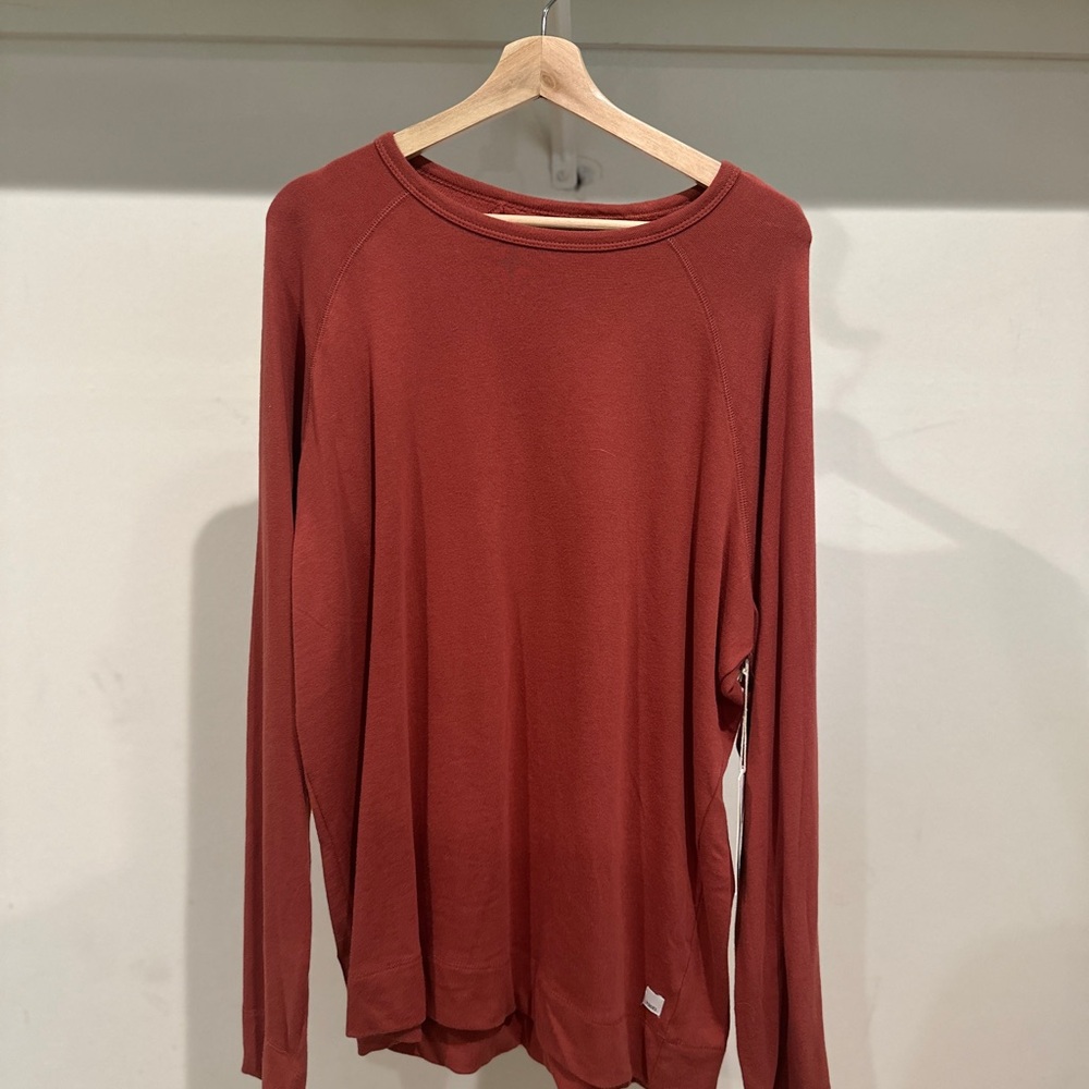Vuori Rust Long Sleeve Shirt - NWT